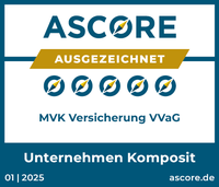 ASCORE Auszeichnung - Unternehmen Komposit - Ausgezeichnet